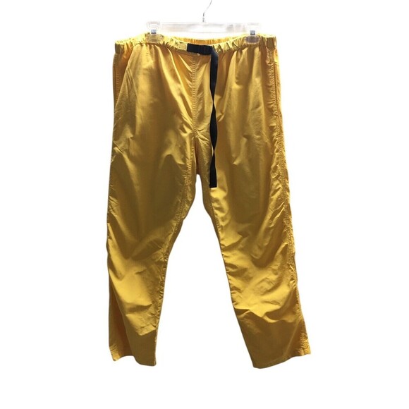 Patagonia Pants Women's Size Large Yellow Cotton Blend Drawstring Waist - Picture 1 of 6